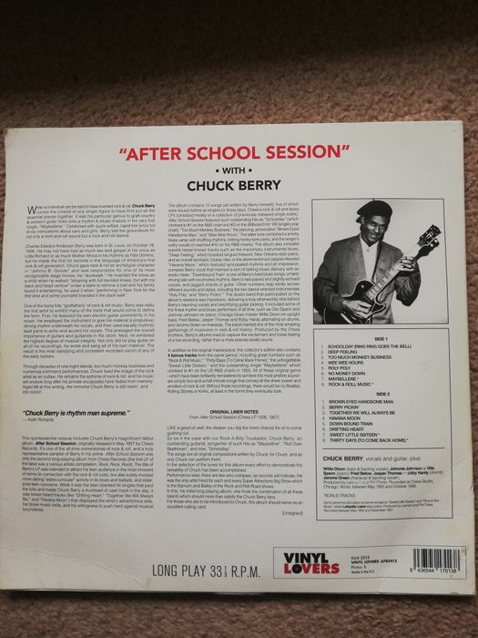 Płyta winylowa after school session chuck berry