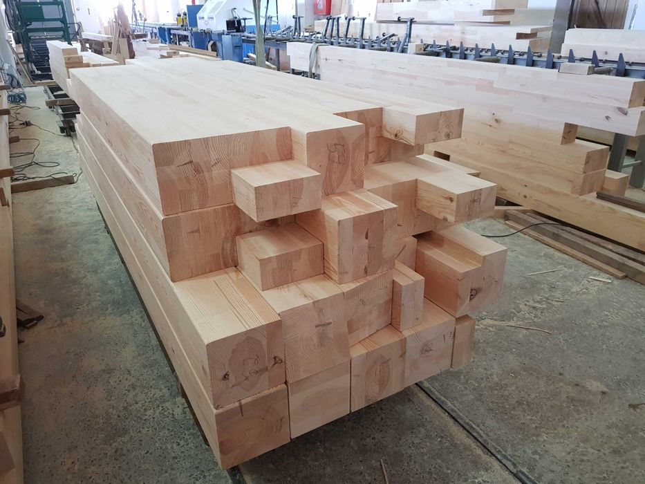 Клеєний брус власного виробництва. Різні перерізи, довжина до 16м.