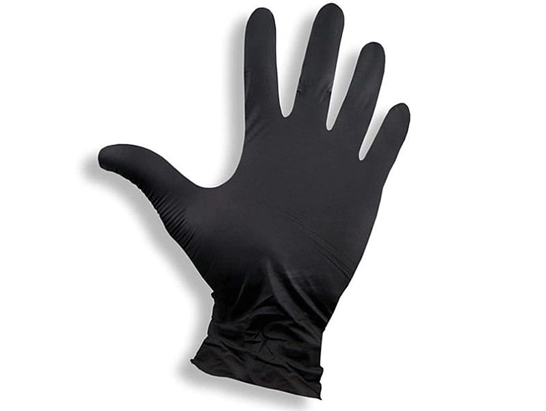 Rękawiczki jednorazowe nitrylowe GLOVTEC Premium 1 para (M)