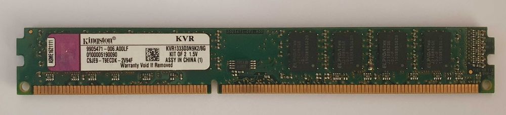 Pamięć RAM Kingston 4G 1 szt.