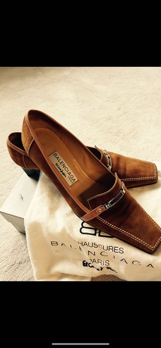 Buty Baleciaga zamsz oryginał