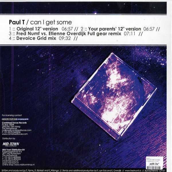 Paul T – Can I Get Some - 12" - płyta winylowa