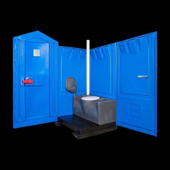 Toaleta przenośna mobilna WC Toi Toi Toj, wychodek z pisuarem sławojka