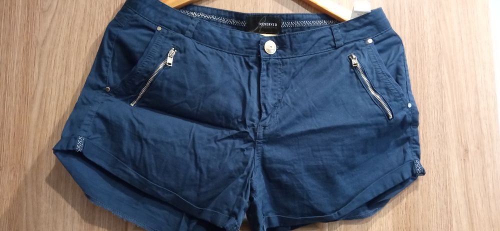 Spodneki szorty granatowe Reserved rozmiar 38.