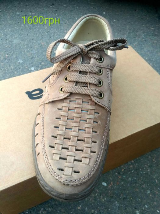 Кожаная обувь 39-47 Тигина