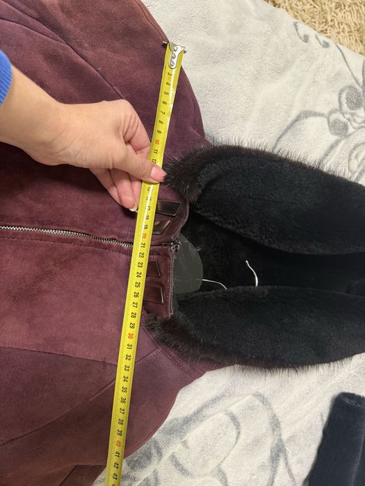 Дублянка овчина ефект омбре