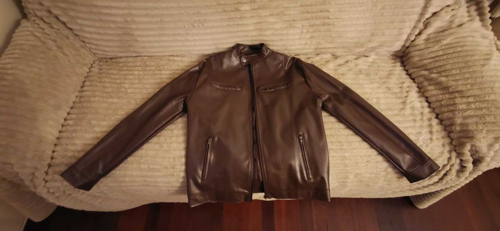 Casaco em Napa, completamente novo, a estrear. Tamanho M