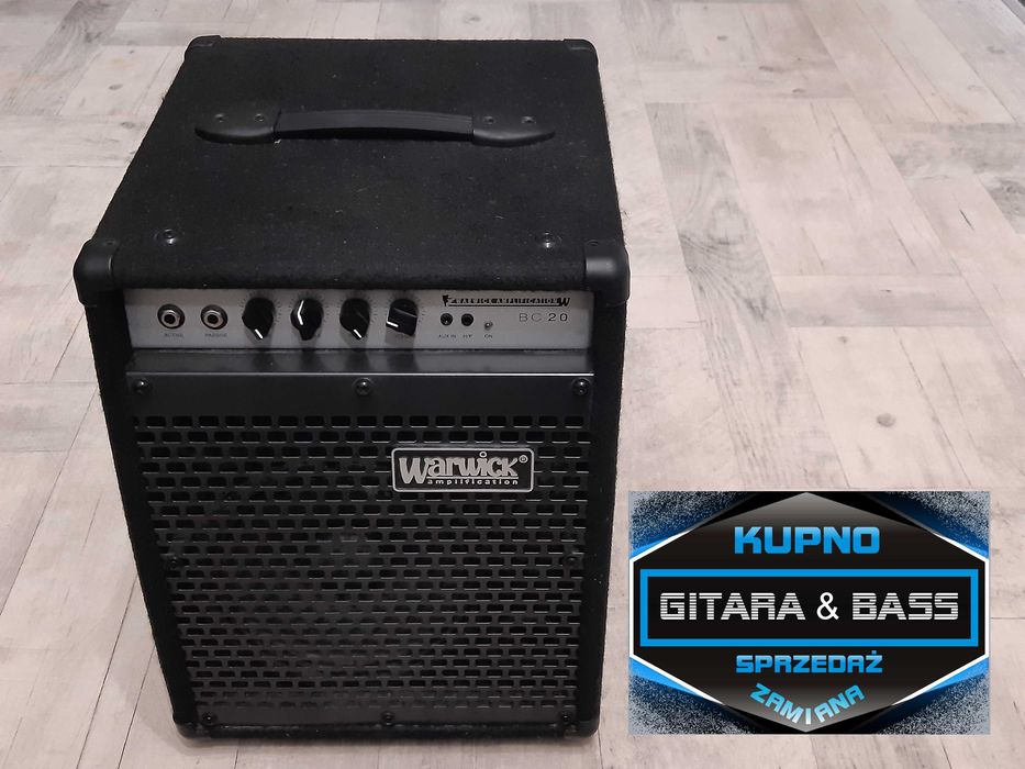 Wzmacniacz do Gitary Basowej Warwick BC 20-Combo Bass- wysyłka-zamiana