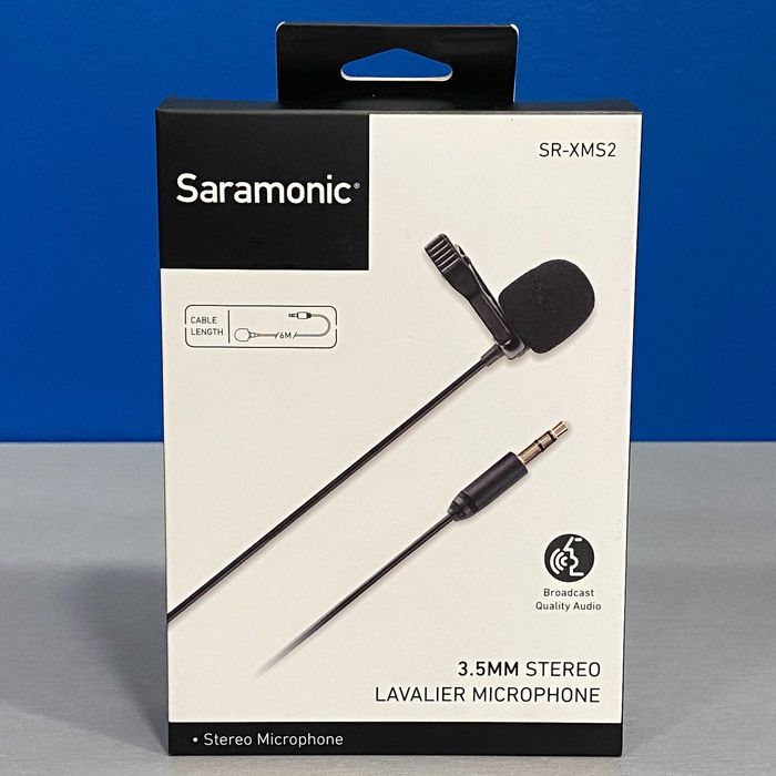 Saramonic SR-XMS2 (3.5mm Stereo Lavalier Microphone) - SELADO