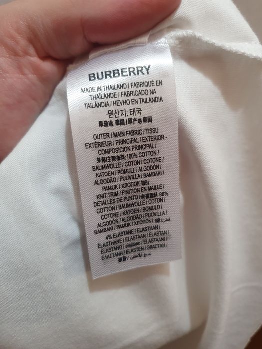 Новая Мужская футболка Burberry London polo