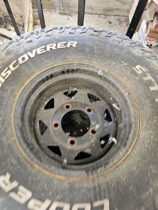 Jantes land rover com pneus 35