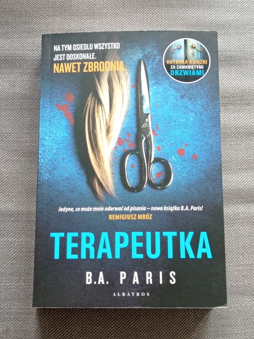 Książka B.A. Paris TERAPEUTKA w idealnym stanie
