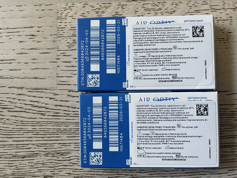 Лінзи контактні AIR OPTIX    -1.75