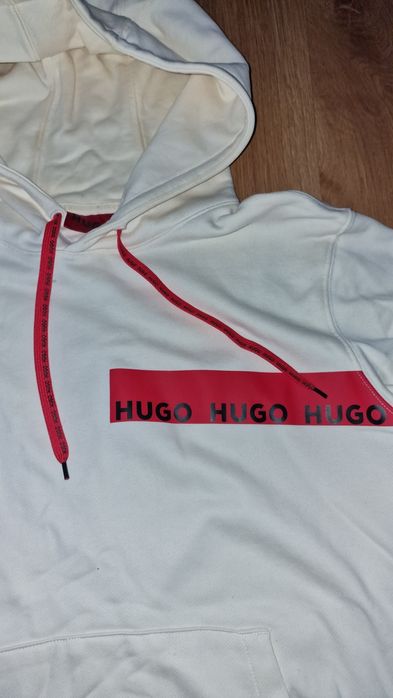Bluza Hugo Boss kremowa