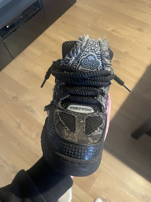 Lv skate x svarovski diament