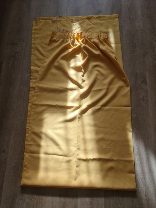 Zasłona żółta 140x250 cm