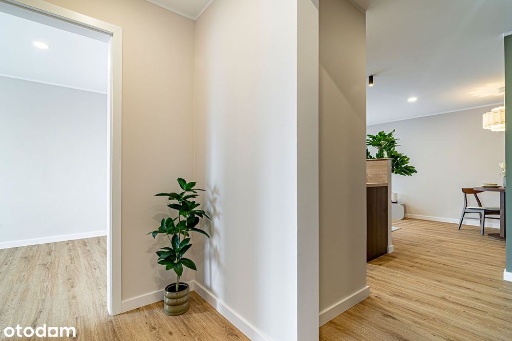 4 pokoje | 60,3 m² | po generalnym remoncie | 1. piętro