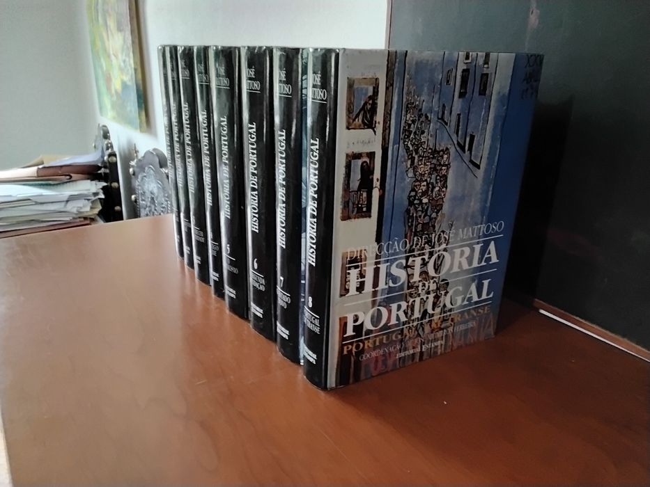 Colecção completa História de Portugal de José Mattoso 8 volumes