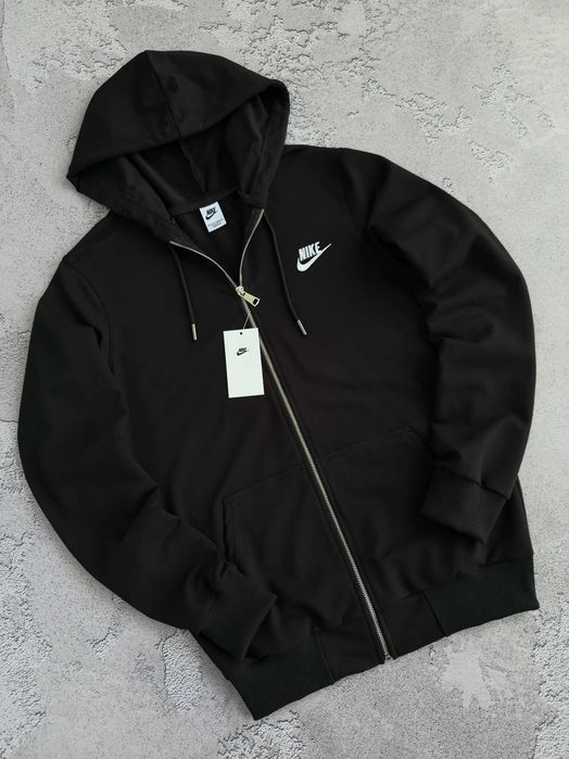 Жіноче зіп худі Nike на блискавці | Оверсайз кофта з капюшоном