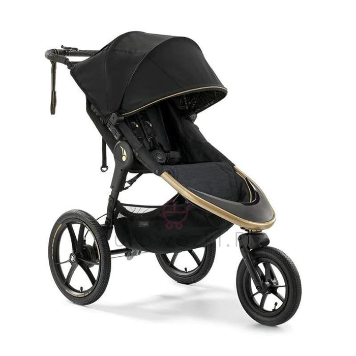 od ręki wózek biegowy Baby Jogger Summit X3 Gold Robin Arzon