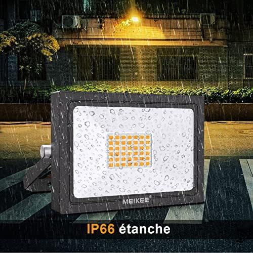 Reflektory zewnętrzne LED MEIKEE 35 W, zestaw 2 szt.