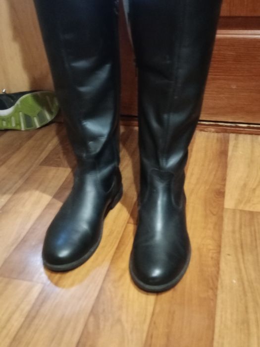 Продам жіночі демисезонні шкіряні чоботи Next