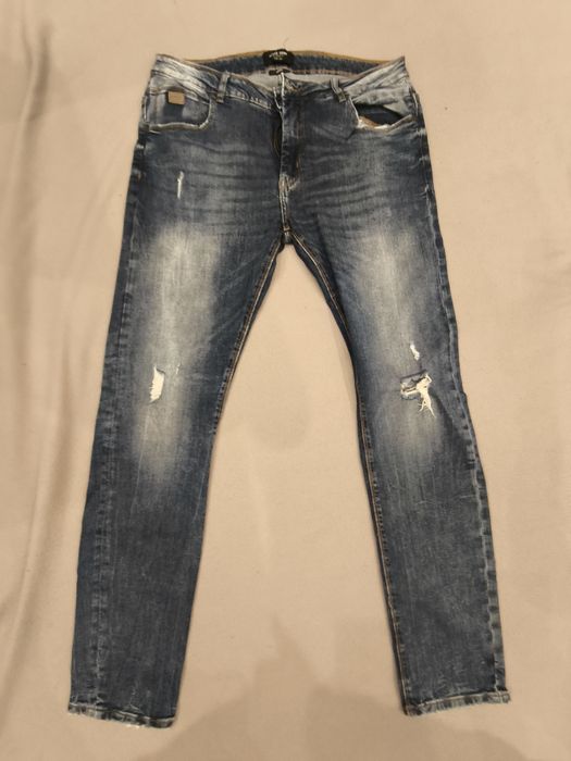 Spodnie Męskie Jeansy Dżinsy House Denim Fit 34/34
