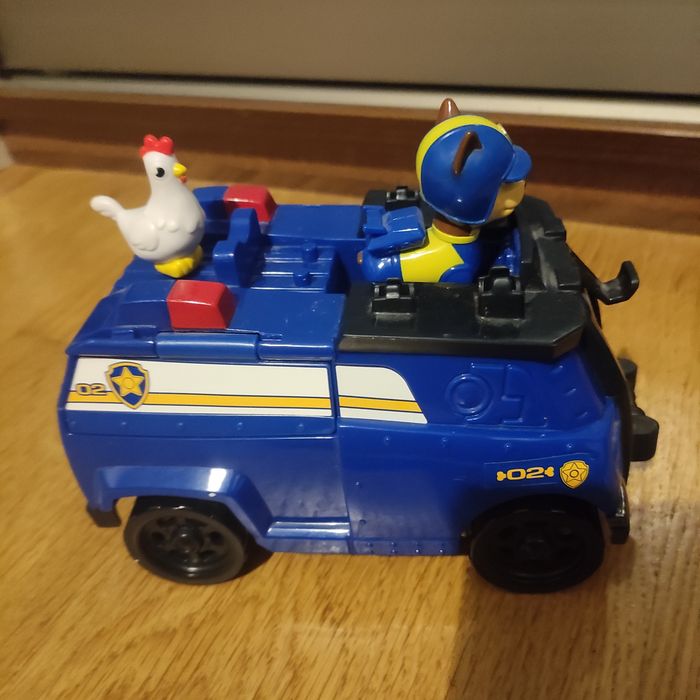 Psi Patrol pojazd Chase z wyrzutnią