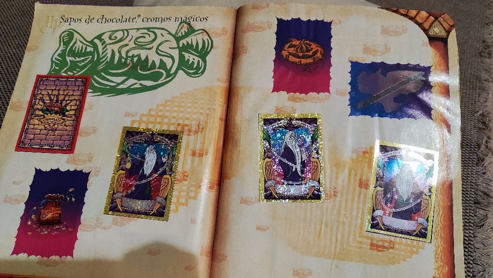 Caderneta Panini Harry Potter