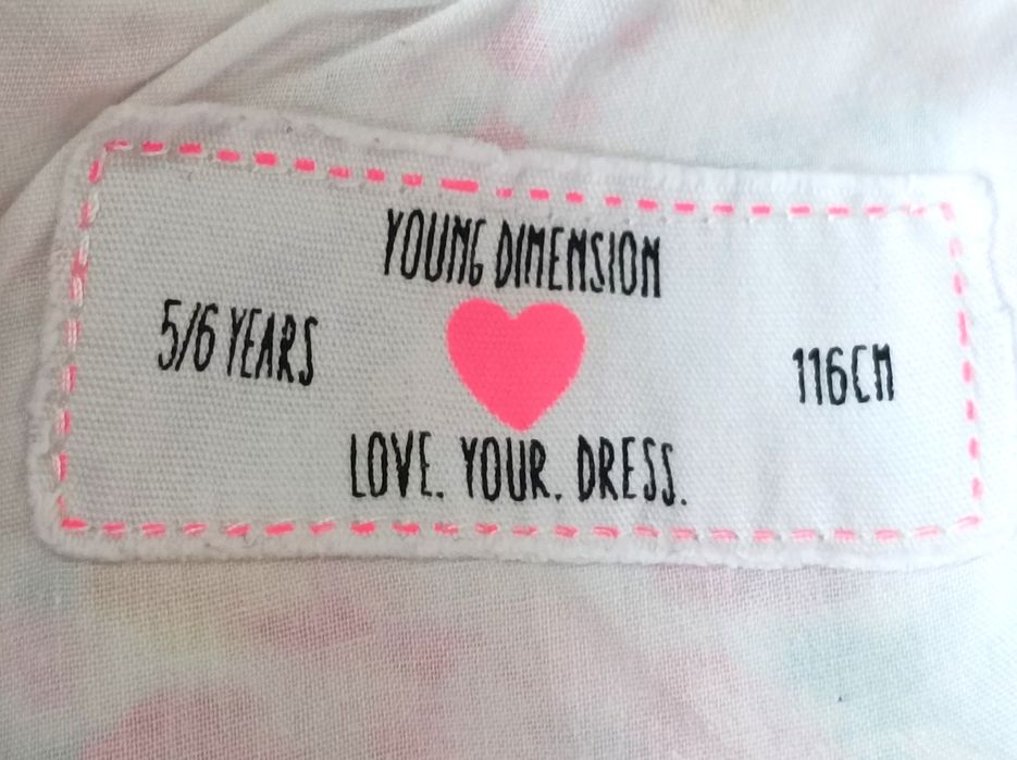 Vestido para Menina - Young Dimension (5-6 anos)