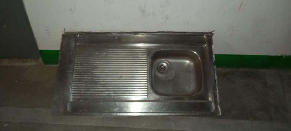 Lava-loiça inox com uma cuba