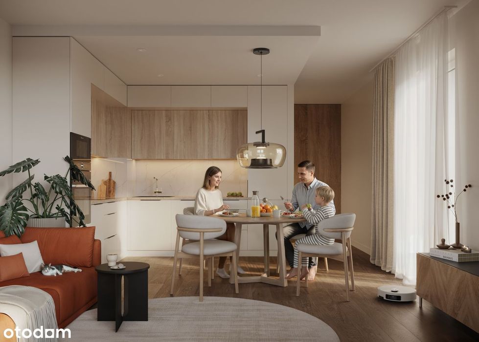 3 pokojowe mieszkanie 59 m2 z balkonem - Stacja Wołomin
