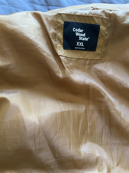 Bezrekawnik kamizelka outdoor kolor bezowy/ brazowy cedar wood state