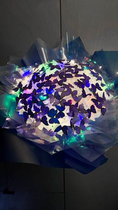 Букети з метеликів