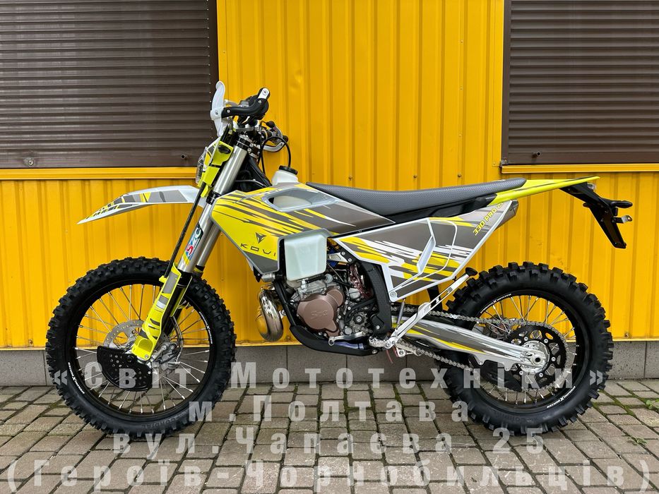 Новий мотоцикл Kovi 330-2T Pro HS 2026 | 49к.с. І SZC XP Pro PDS | S6