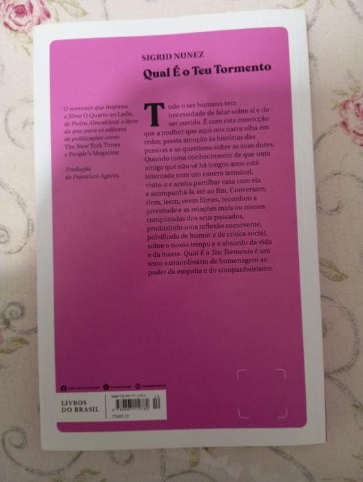 Qual é o teu tormento - Sigrid Nunez