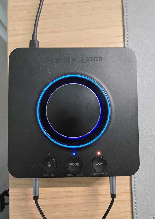 Placa de som creative soundblaster X3