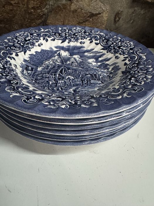 6 pratos sopeiros Red River