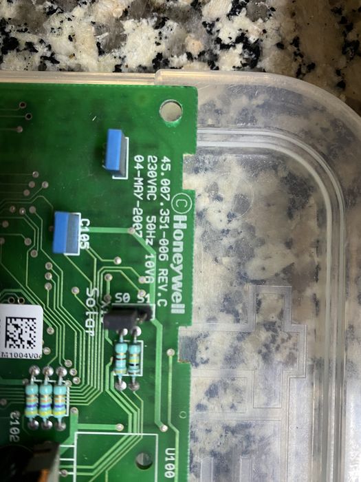 Placa esquentador Junkers  45.007.351-006