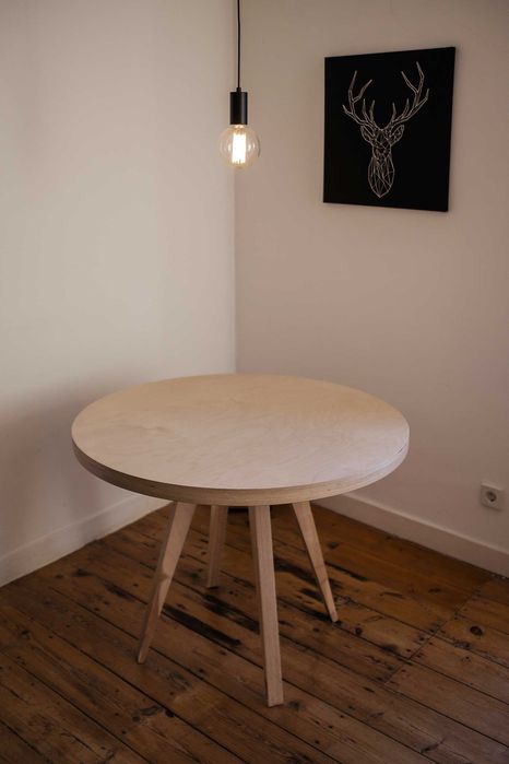 Mesa de jantar 1m de diâmetro