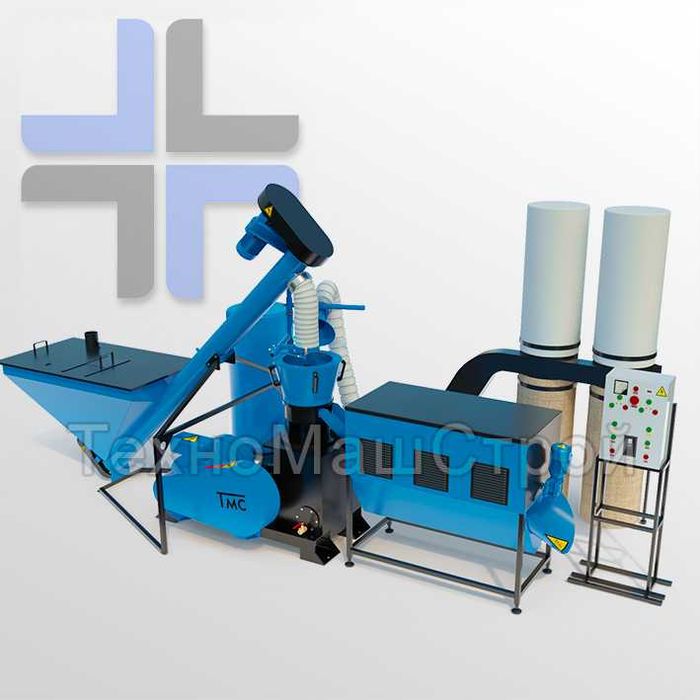 Лінія гранулювання 300/700кг/год МЛГ-1000 COMBI