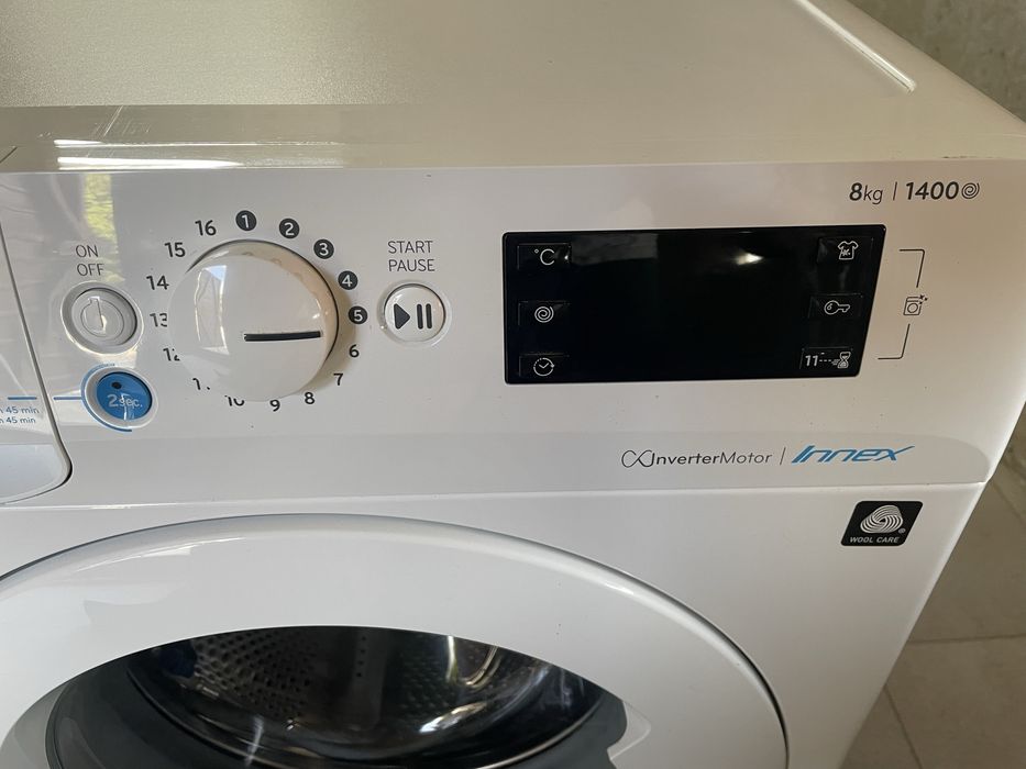 Máquina de lavar roupa 8kg 1400rpm
