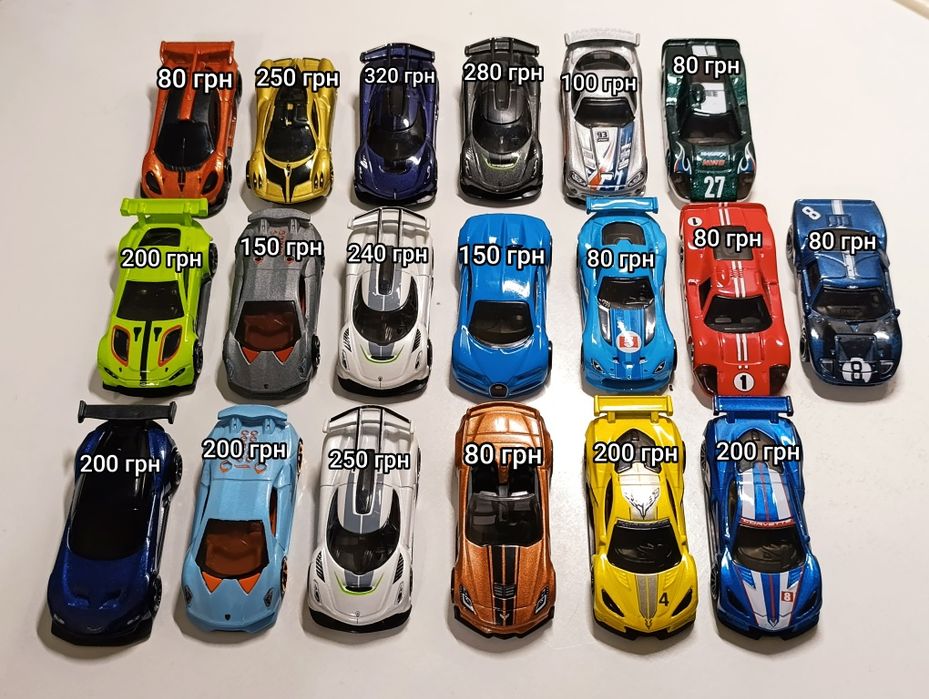 Продам Hot Wheels. Оригінал Mattel. Великий вибір