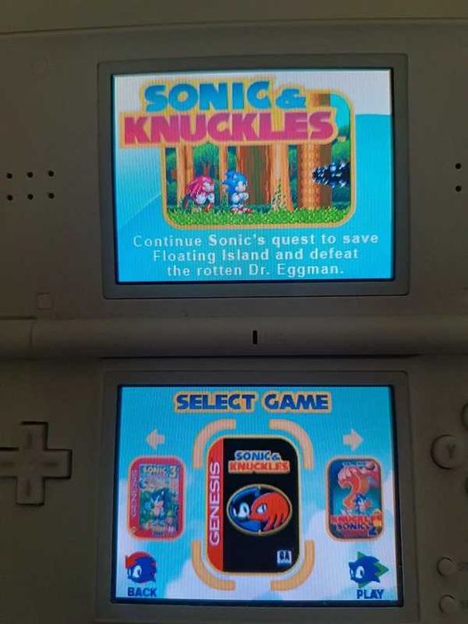 Sonic Classic 4 collection DS