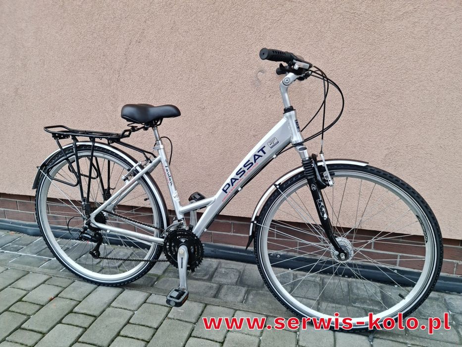 Rower damski damka PASSAT koła 28 SHIMANO DEORE aluminium okazja