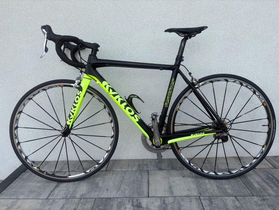 Rower szosowy KYKLOS Full Carbon | Shimano Dura-Ace 2x10 | Stan idealny