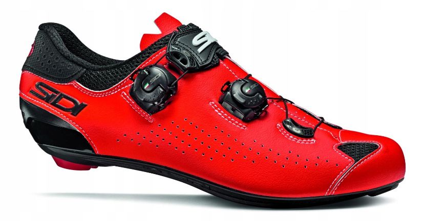Sidi Genius 10 Black Red Fluo r. 40 nowe buty kolarskie bloki gratis