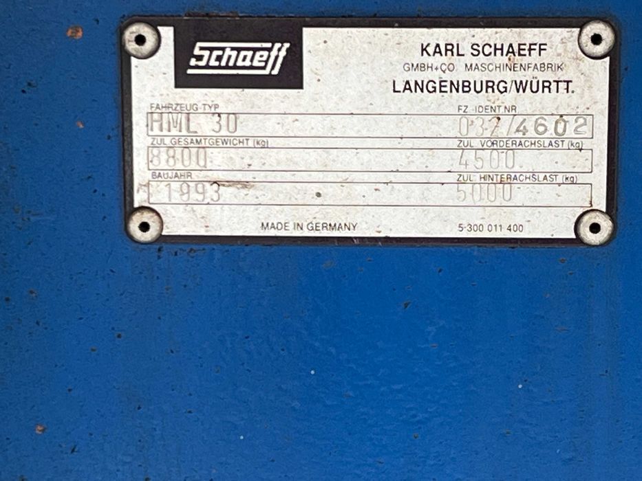 Koparka kołowa Schaeff HML 30