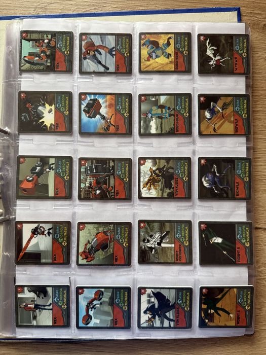 Karty mr.snaki Generator Rex dodatki z chipsów karty tazo