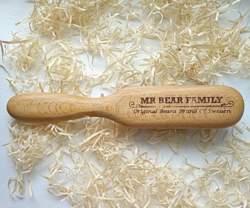 Гребінь для бороди, щітка для бороди Menrock, Mr. Bear Family